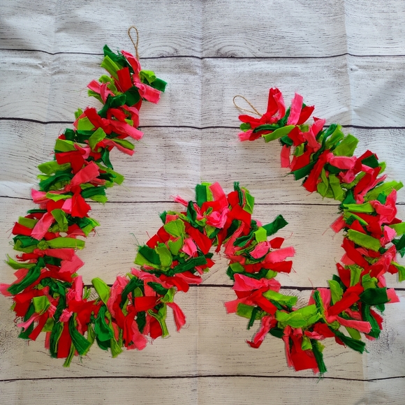 Watermelon Rag Garland - Picture 2 of 7